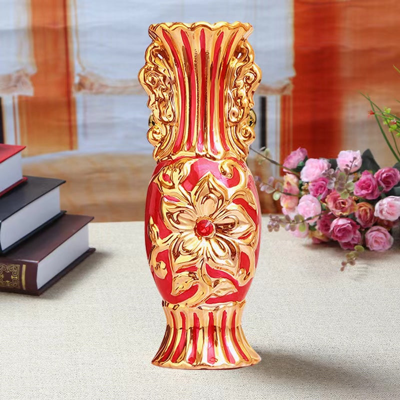 European Vase Ornament Ceramic Crafts(1000 points free redemption)