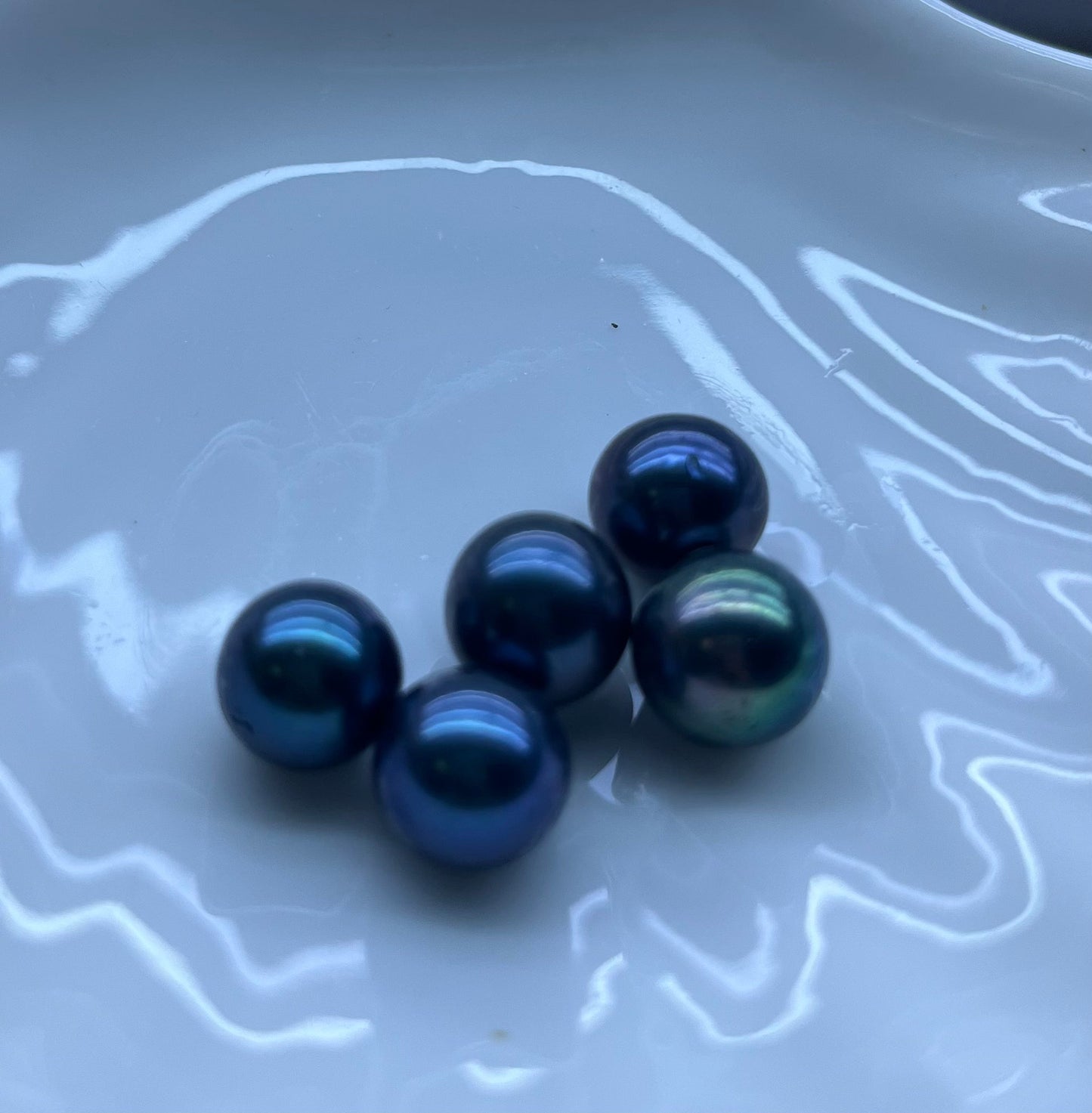 A26.【Live】Loose Green Forest elf pearls (6-7mm)(No live shell opening )