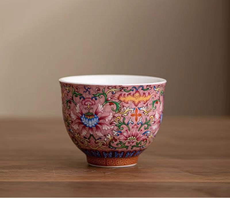 Enameled Tea Cup Master Cup