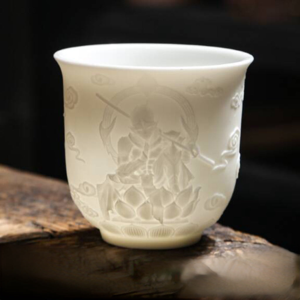 White Porcelain Lamb's Jade Porcelain Teacup