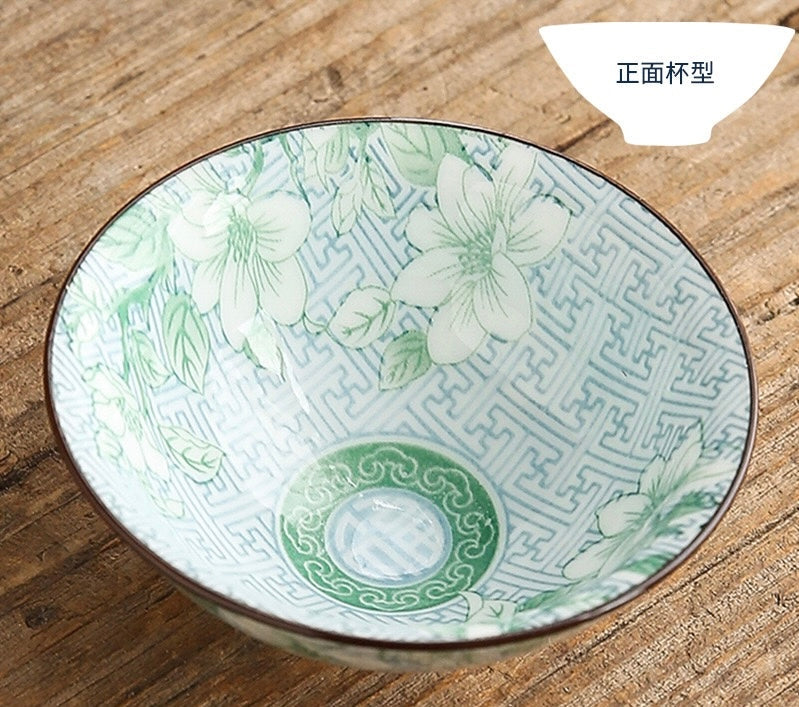 Two-color Celadon Teacup