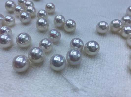 A04.【Live】Snow white Eddison Pearls Oyster 12mm-15mm