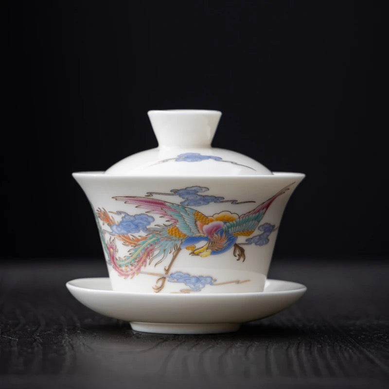 Phoneix Lidded-cup
