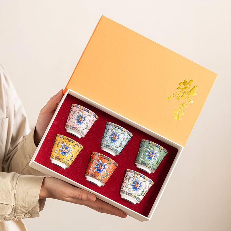 Royal Flower Colorful Set
