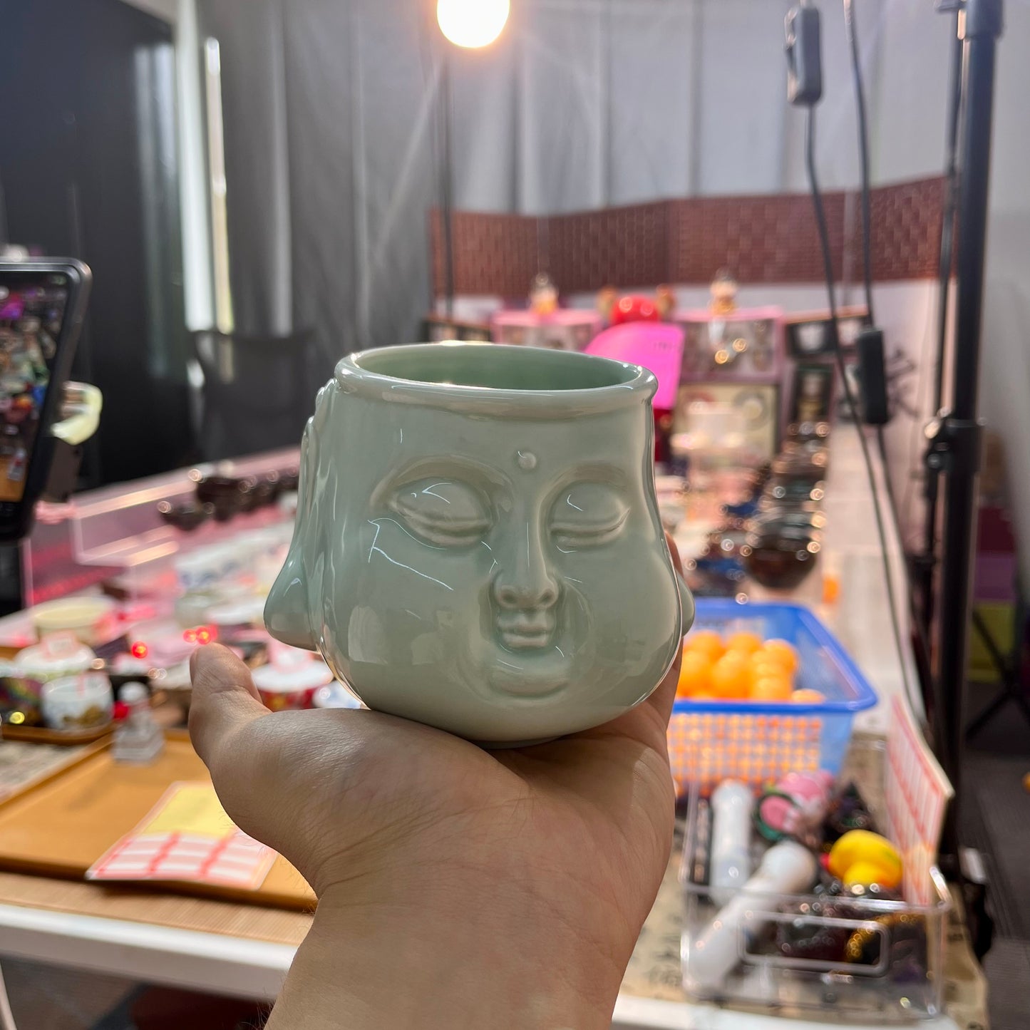 Buddha Head Cup