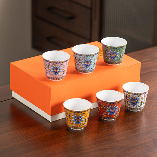 Royal Flower Colorful Set
