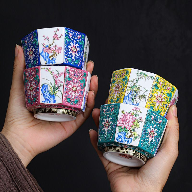 Octagonal Royal Cup
