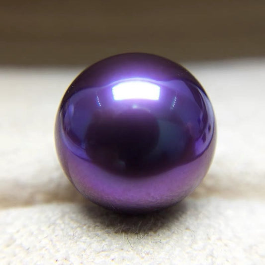 A3.Demon purple Edison Pearls Oyster(about 10mm but deep rare colour)